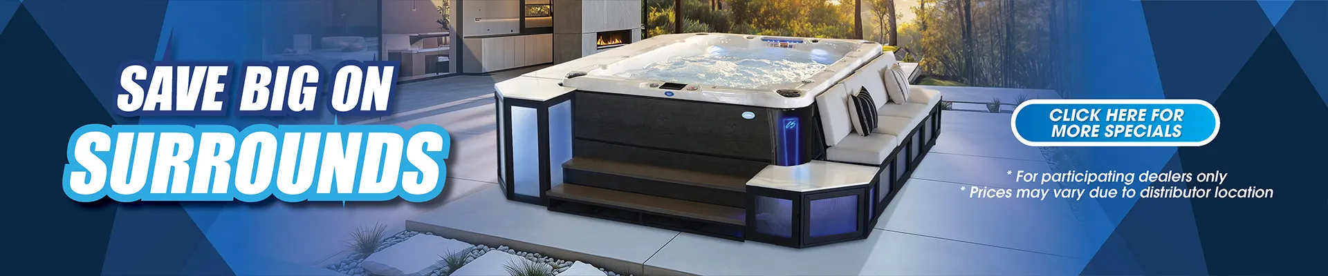 Calspas hot tub being used in a family setting - Kissimmee